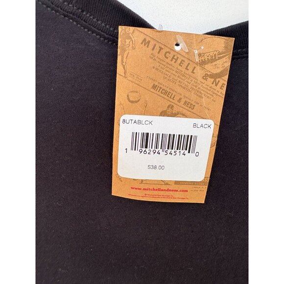 Texas Longhorns Graphic T-Shirt By Mitchell & Ness College Vault Black Size S - Picture 8 of 9